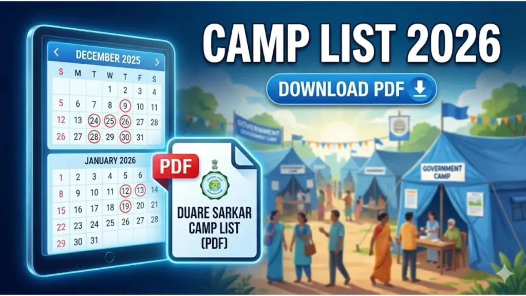Duare Sarkar Camp List 2026