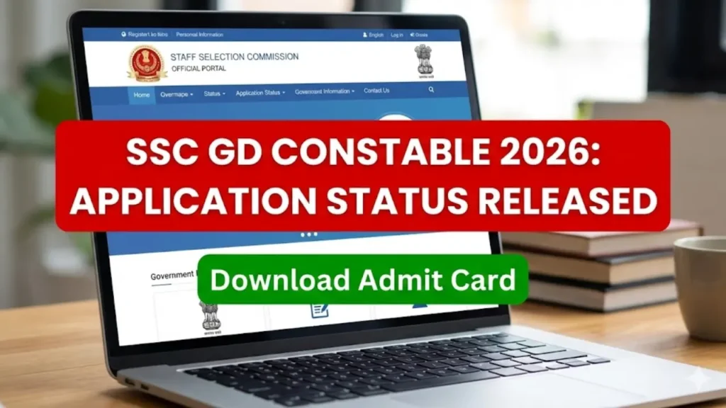 SSC GD Constable Admit Card 2026