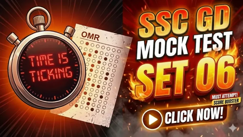SSC GD Mock Test 2026 SET 06