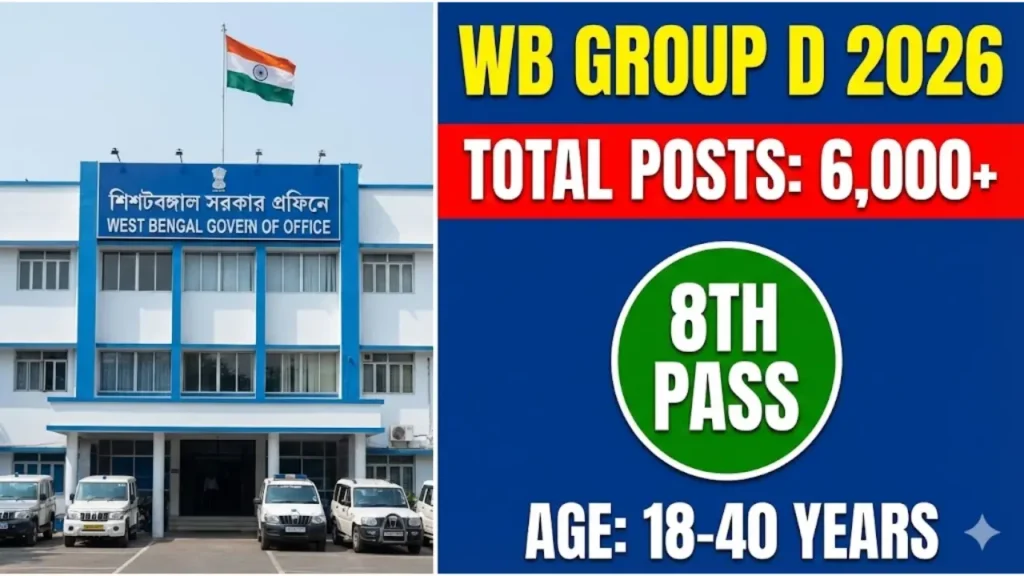 WB Group D Recruitment 2026
