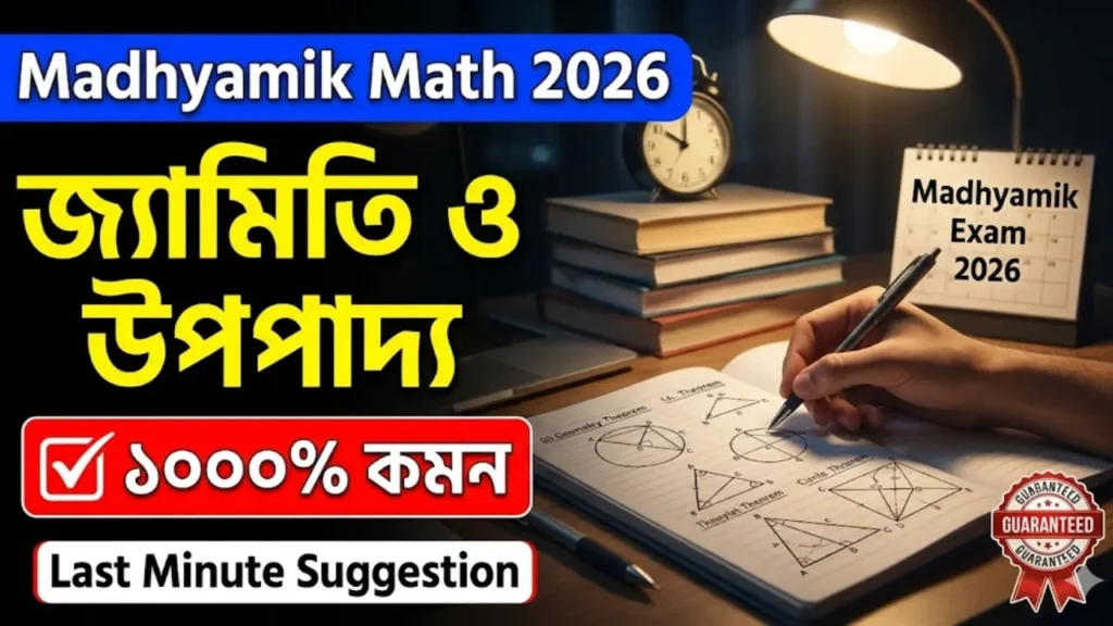 Madhyamik Math Suggestion 2026